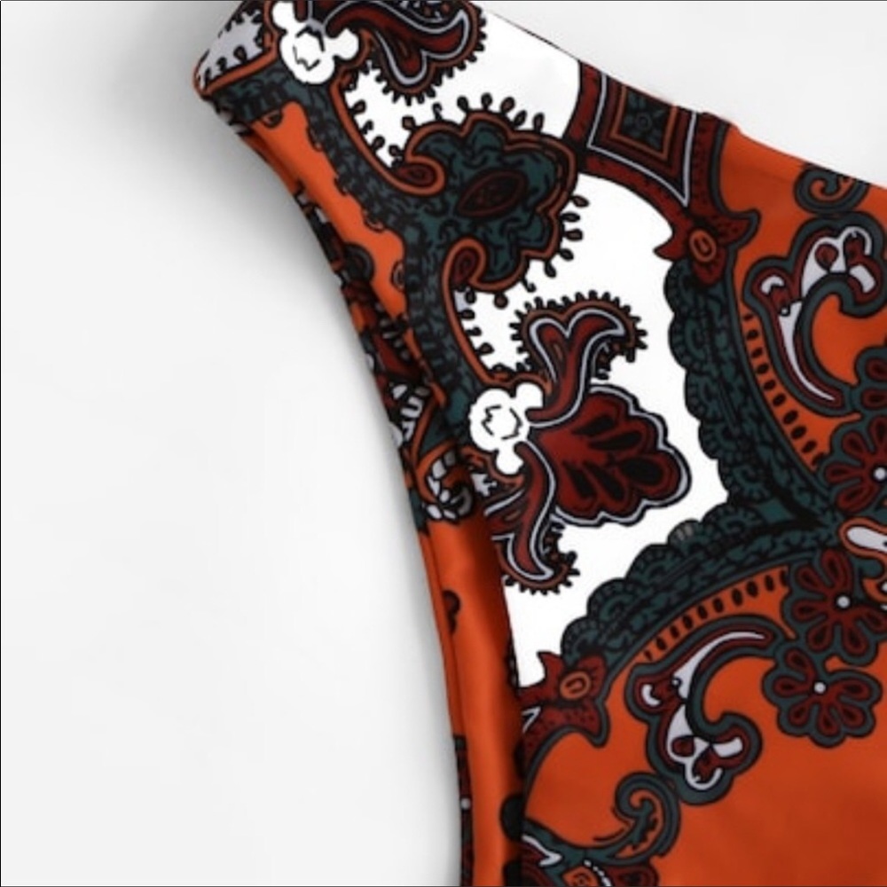 MUST GO! LAST ONE! Sz MED! Paisley Print Bikiniđź‘™ - Picture 4 of 4